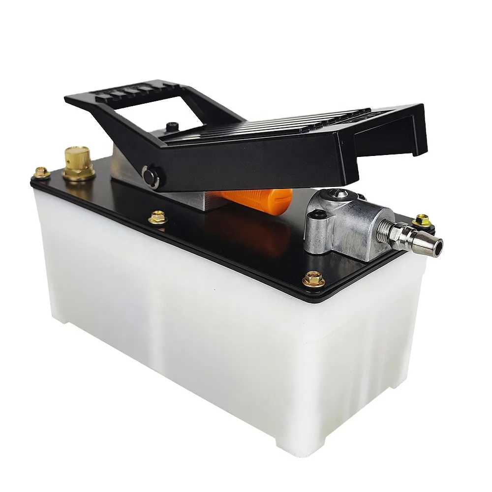 Pompa pneumatica idraulica a pedale con pressione idraulica da 70 MPa per cilindro a semplice effetto