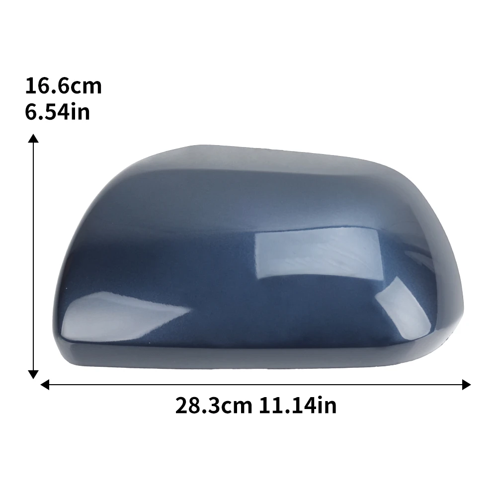 Couvercle de rétroviseur pour Toyota Sienna 2011 2012 2013 2014 2015 2016 2017-2020, couvercle de rétroviseur latéral bleu ardoise, accessoires de voiture