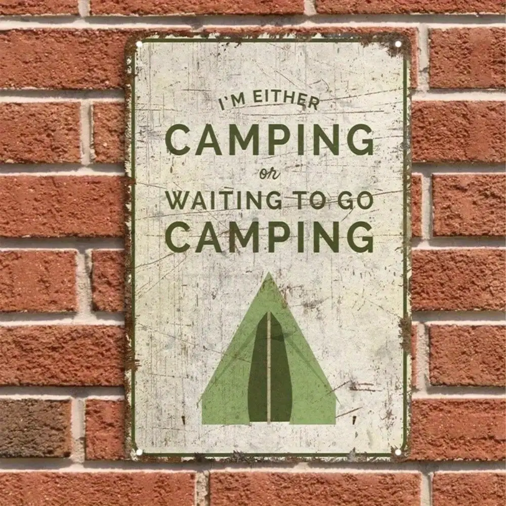 Metal Sign for Camper 