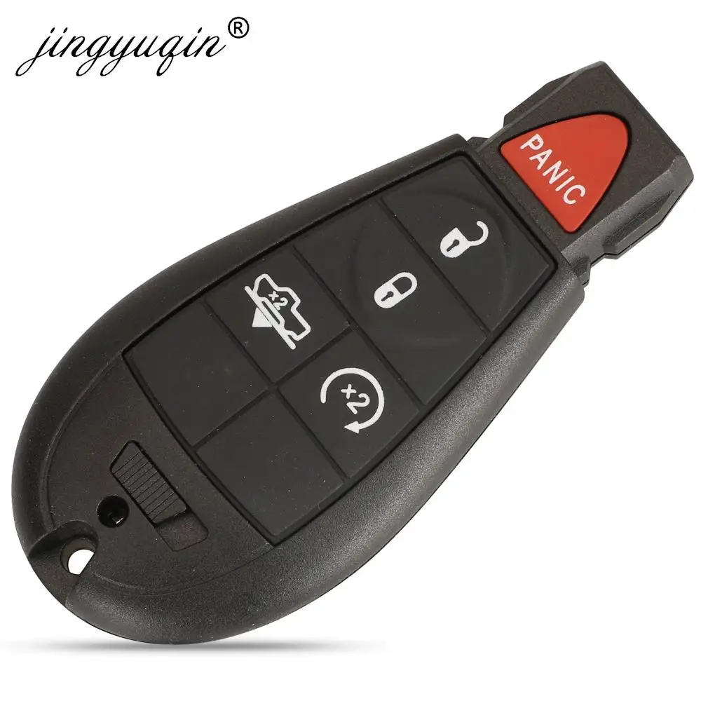 jingyuqin GQ4-53T Fobik Remote Car Key 433MHz ID46-PCF7961A Chip for Dodge RAM 1500 2500 3500 4500 2013-2018 56046953 68159655