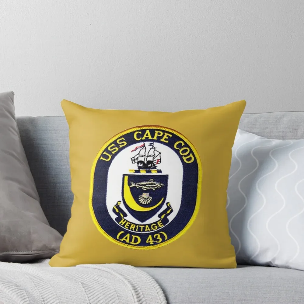 

USS CAPE COD (AD-43) SHIP'S STORE Throw Pillow christmas pillow case Cushions For Sofa pillow