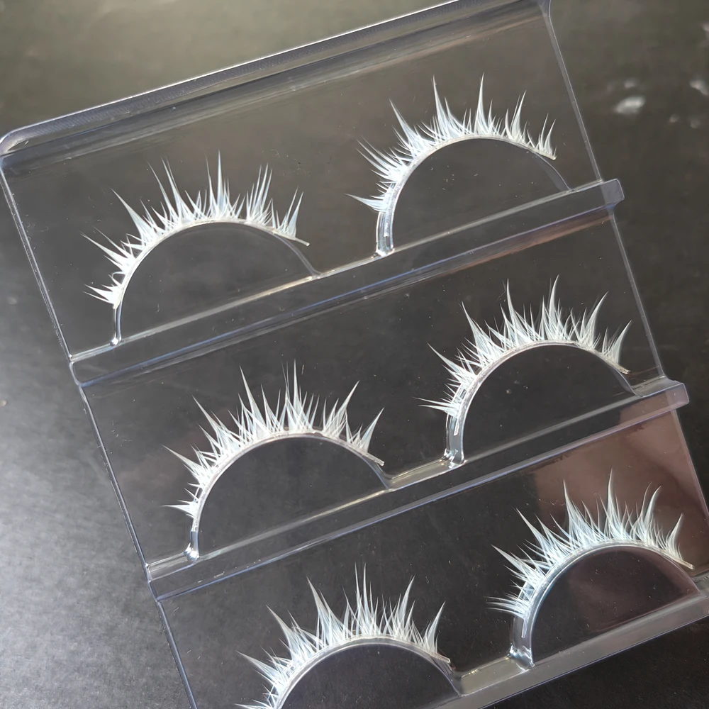 3 pary sztucznych rzęs w kolor – Eyelash Extension Human Hair recenzja i cena