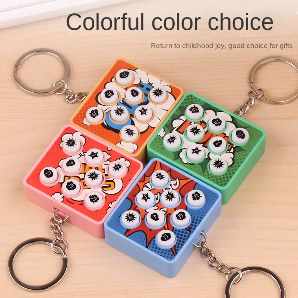 Portable Music Key Chain Holder Musical Instrument Toy Music Box Pendant Keychain Wall Keychain Storage Box Key Storage Holder