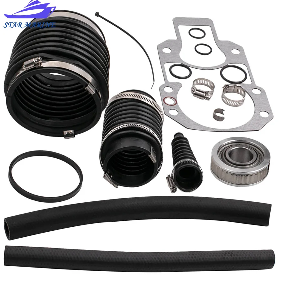 

30-803097T1 Transom Seal Bellows Kit for MerCruiser Alpha one Gen 1 Transom Bellows Repair Reseal Kit Assy Replaces Accessories