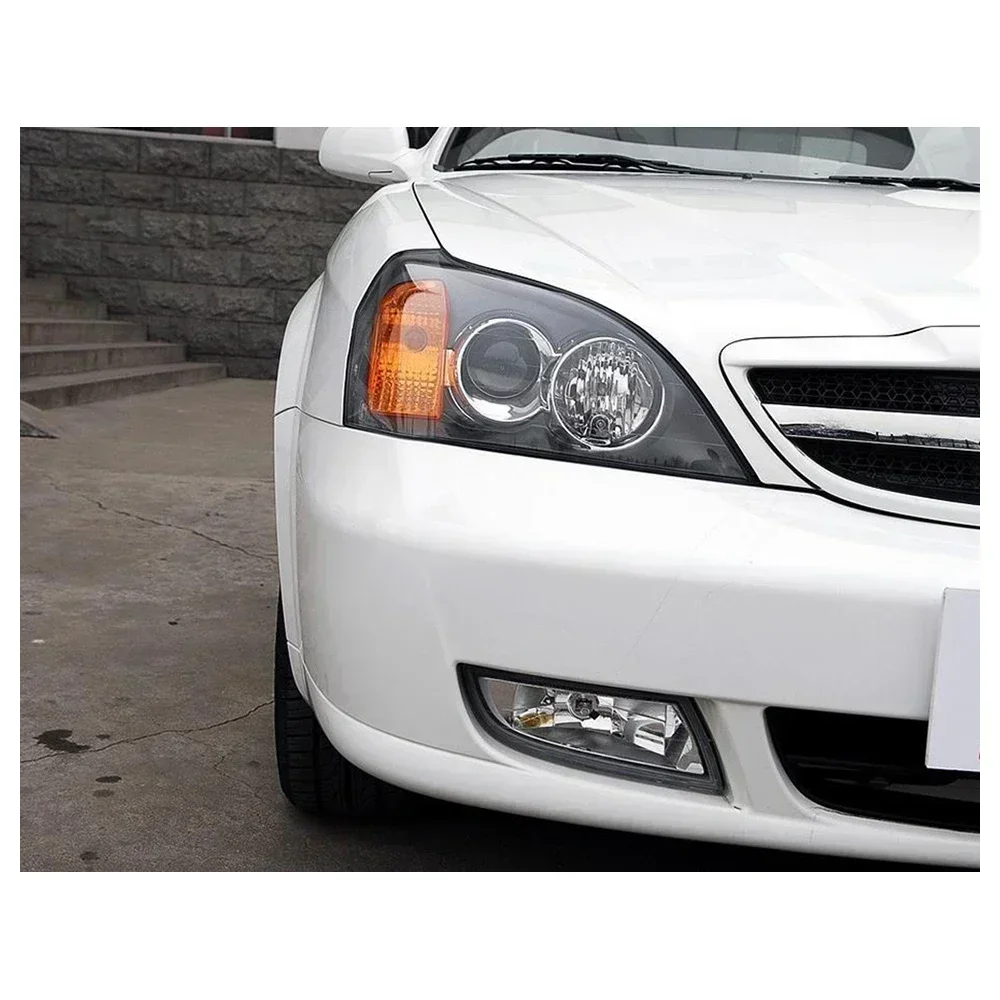 لسيارة شيفروليه ابيكا 2005 2006 غطاء عدسة المصباح الأمامي شفاف عاكس الضوء كشافات قذيفة شبكي قطع غيار السيارات #6