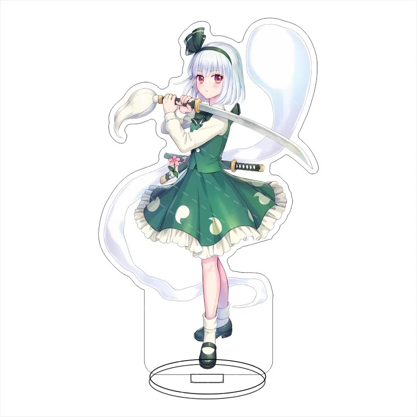 16CM Anime Game Figure Touhou Project‌ Hakurei Reimu Kirisame Marisa Konpaku Youmu Yakumo Yukari Cos Acrylic Stand Ornament Gift