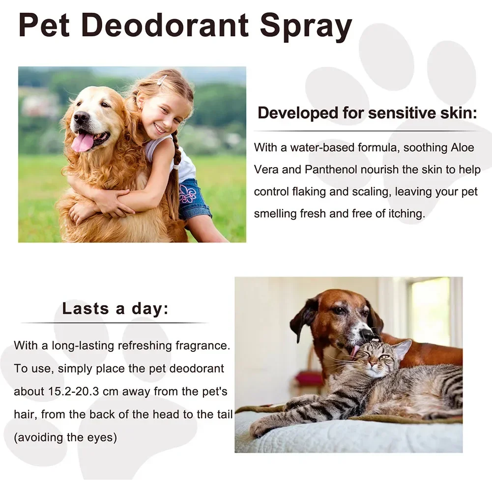 Desodorierungsspray für Haustiere, 50 ml, Hundeparfüm, Lavendelöl, Desodorierungsspray, Anti-Juckreiz, duftendes Schönheitspflege für Katzen und Hunde – Detail 5