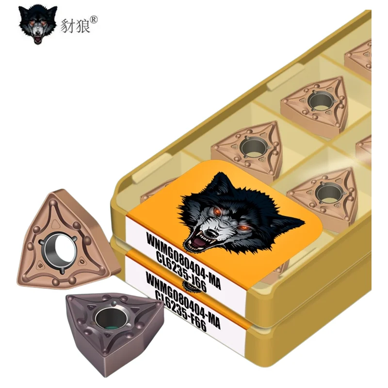 

CNC Lathe WNMG080404 WNMG080408 12 MA GC CL15TF F66 BM2 ZPF GF 820J Hard Alloy Blade Tool For Processing Stainle Stee