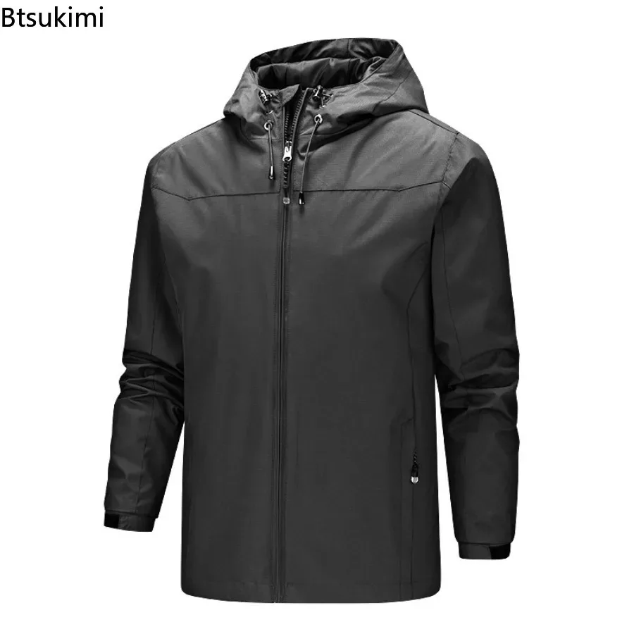 Outdoor Jackets for Men Waterproof Breathable Casual Coats Spring Autumn Men Windbreaker Jackets Cycling Mountaineering Clothes