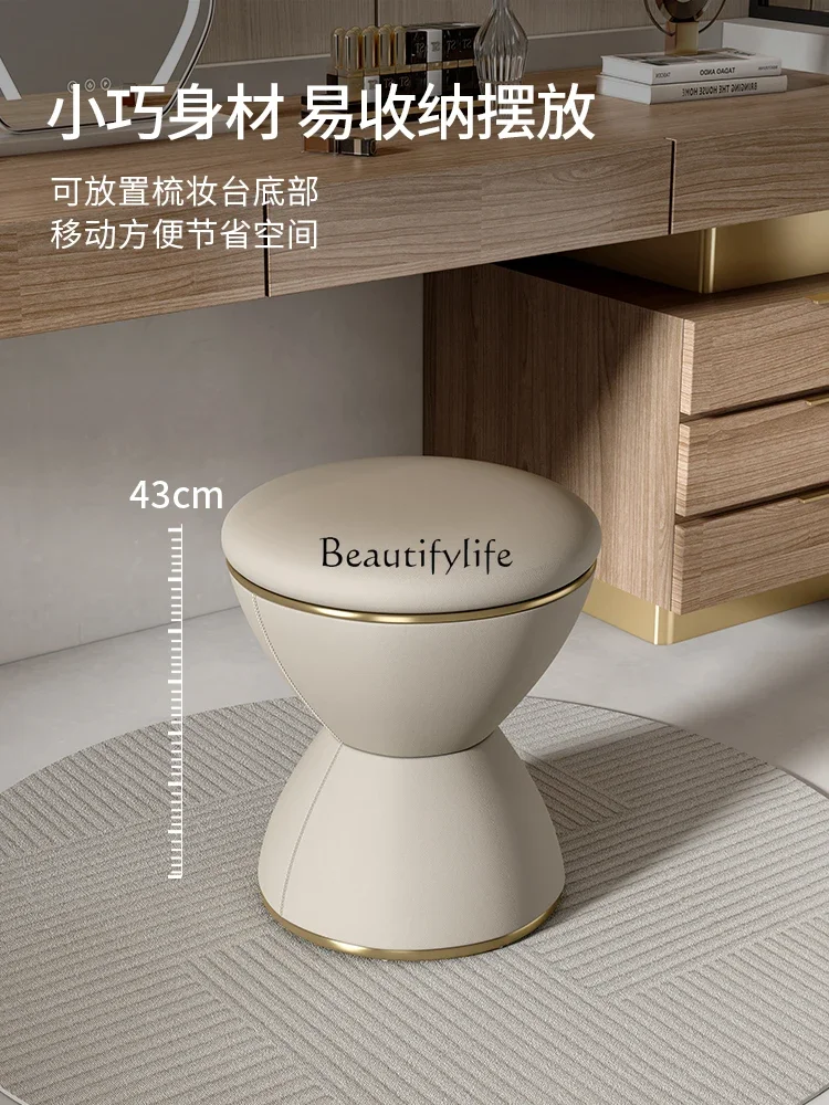 Light Luxury Dressing Table Stool Nordic Nail Stool Modern Simple Advanced Cosmetic Chair