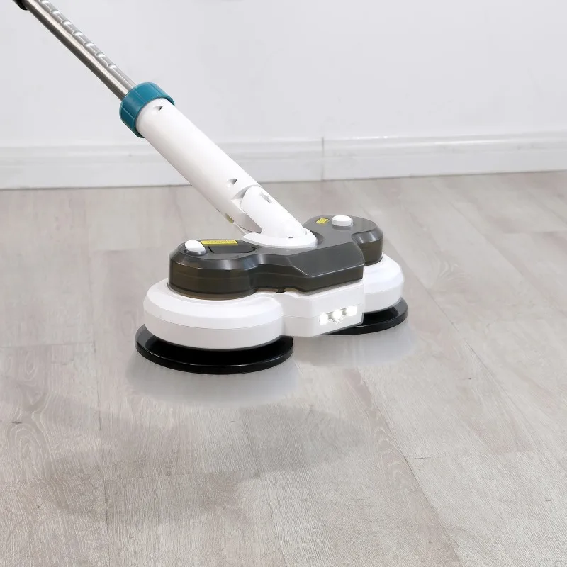 

【Hot Item】Cordless Electric Power Scrubber & Mops for Floor Cleaning, Automatic Spin Mops with Smart Display and LED light, No b