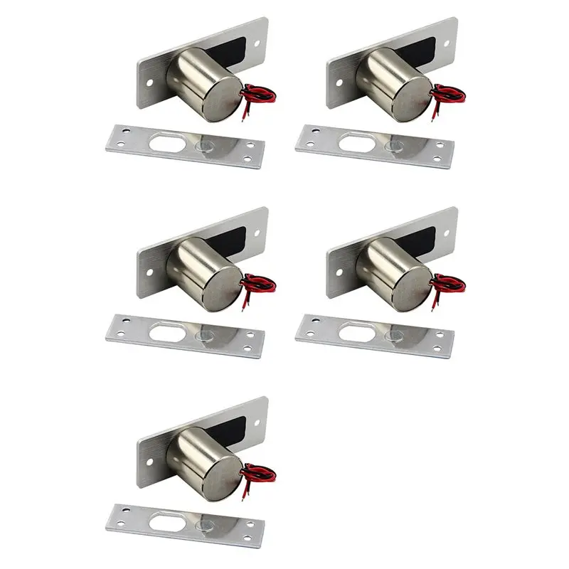 B50B-5X Waterproof Electronic Drop Bolt NC Door Lock DC 12V Induction Auto Deadbolt For Enhanced Daily Security