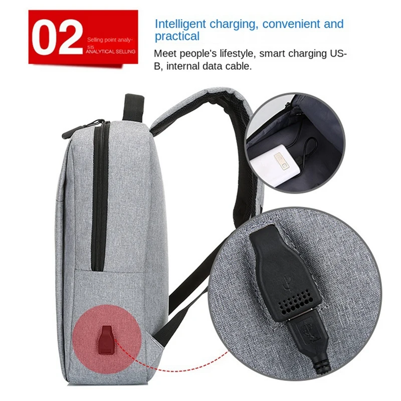 Tablet Backpack for Tablet 15.6 Inch Tablet Case Storage Bag Black-FS