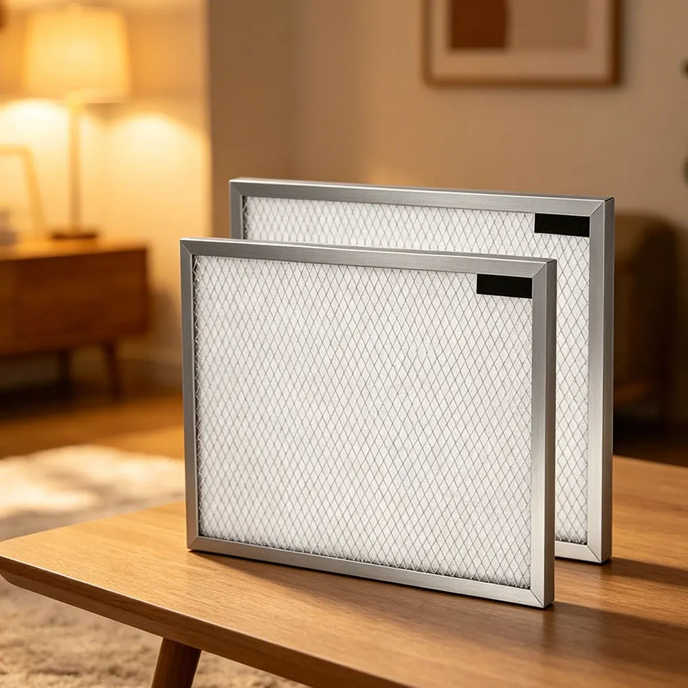 Pacote com 2 filtros desumidificadores MERV-8, tamanho 310x251mm, compatível com AlorAir, Storm e LGR Extreme Basement Unit