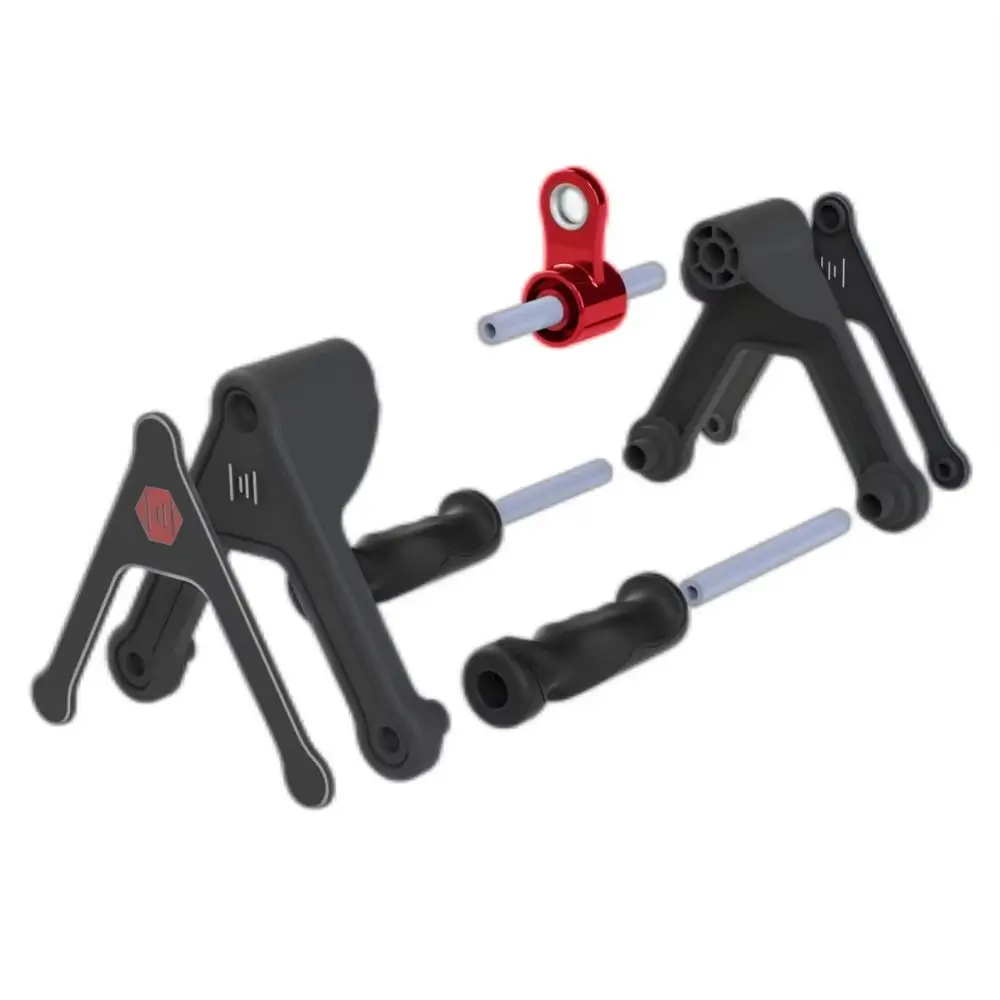 V-Bar Fitness Pull Down Handle 360° Rotating Exercise Handle V-Shaped Handle Ergonomics Seated Row Gym Attachment Home Gym