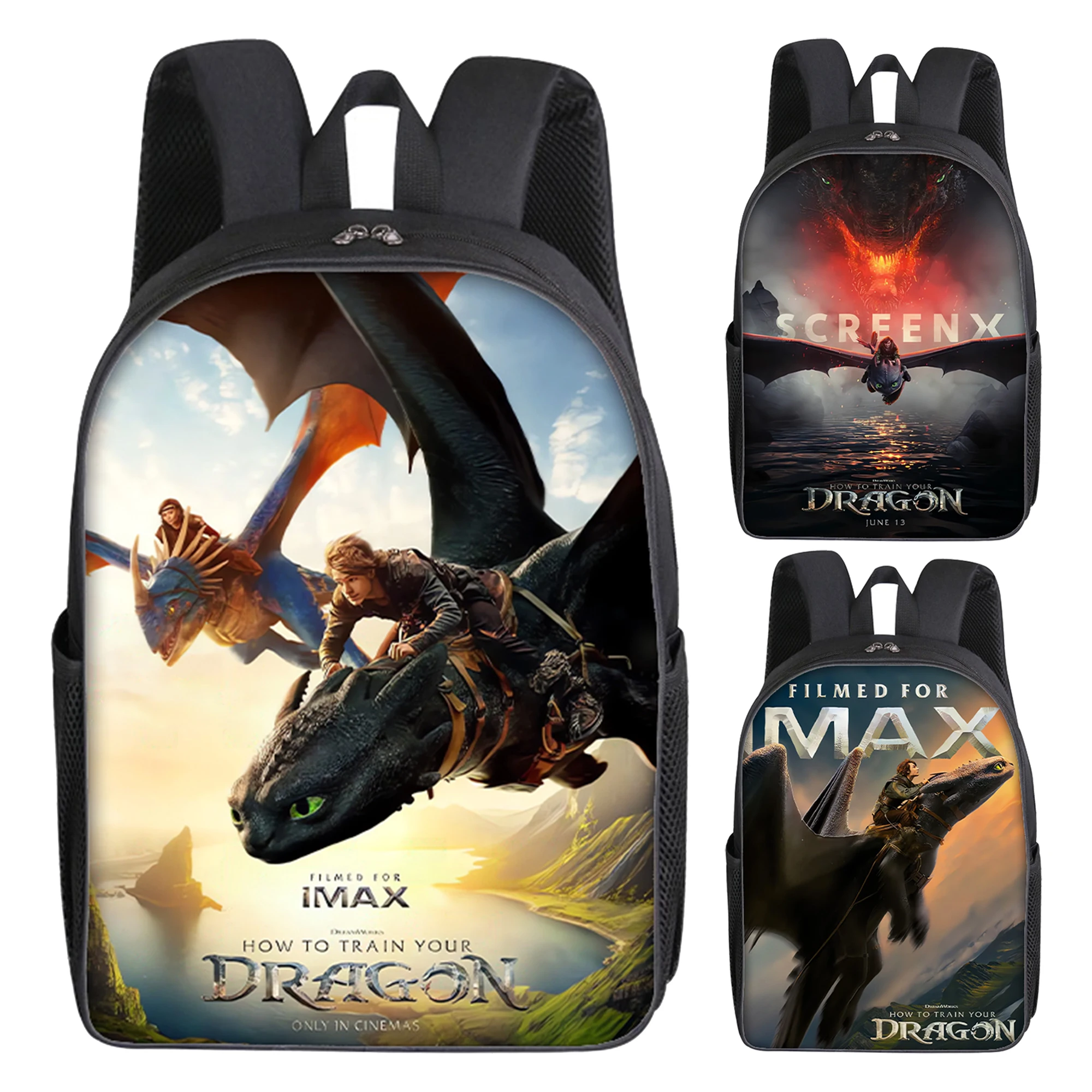 

Dragon Toothless Boys Backpack Kawaii Cartoon Figure Printed School Bag Boys School Backpack School Supplies Birthday Gifts