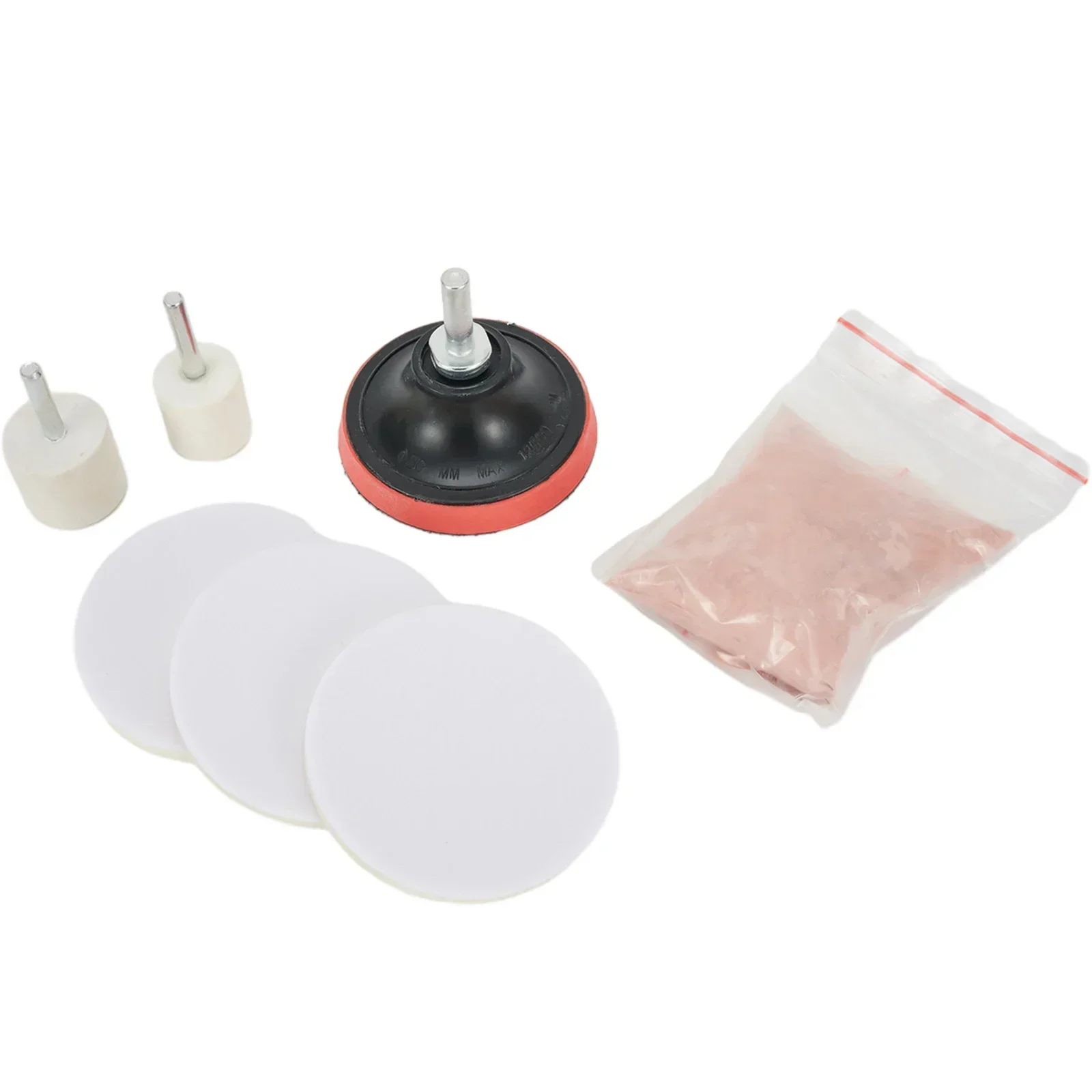 New 8x Cerium Oxide Glass Polishing Kit Windscreen Scratch Remover Felt Pad Accessories For Vehicles