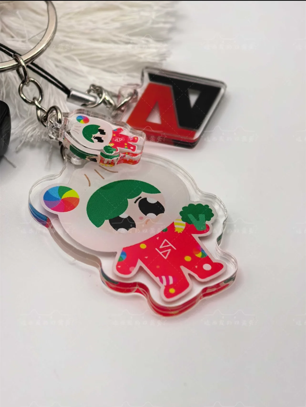Handmade Gmmtv Thai Star lol Bounprem TV Serise Until We Meet Again Paody School Bag Pendant Keychain Bag Decoration Accessories