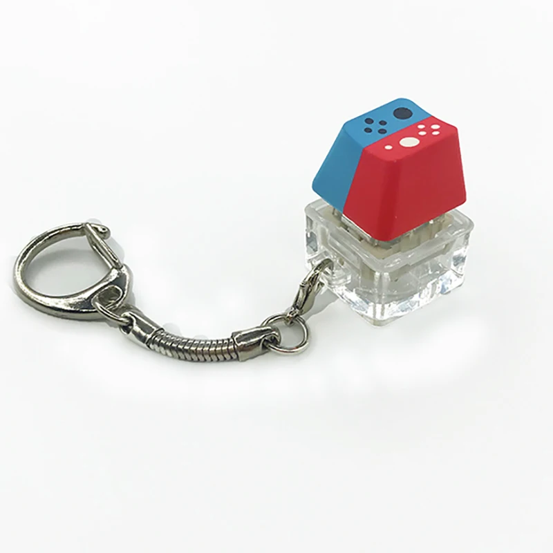 new pattern Mechanical keyboard key cap axle tester decompression entertainment key chain pendant