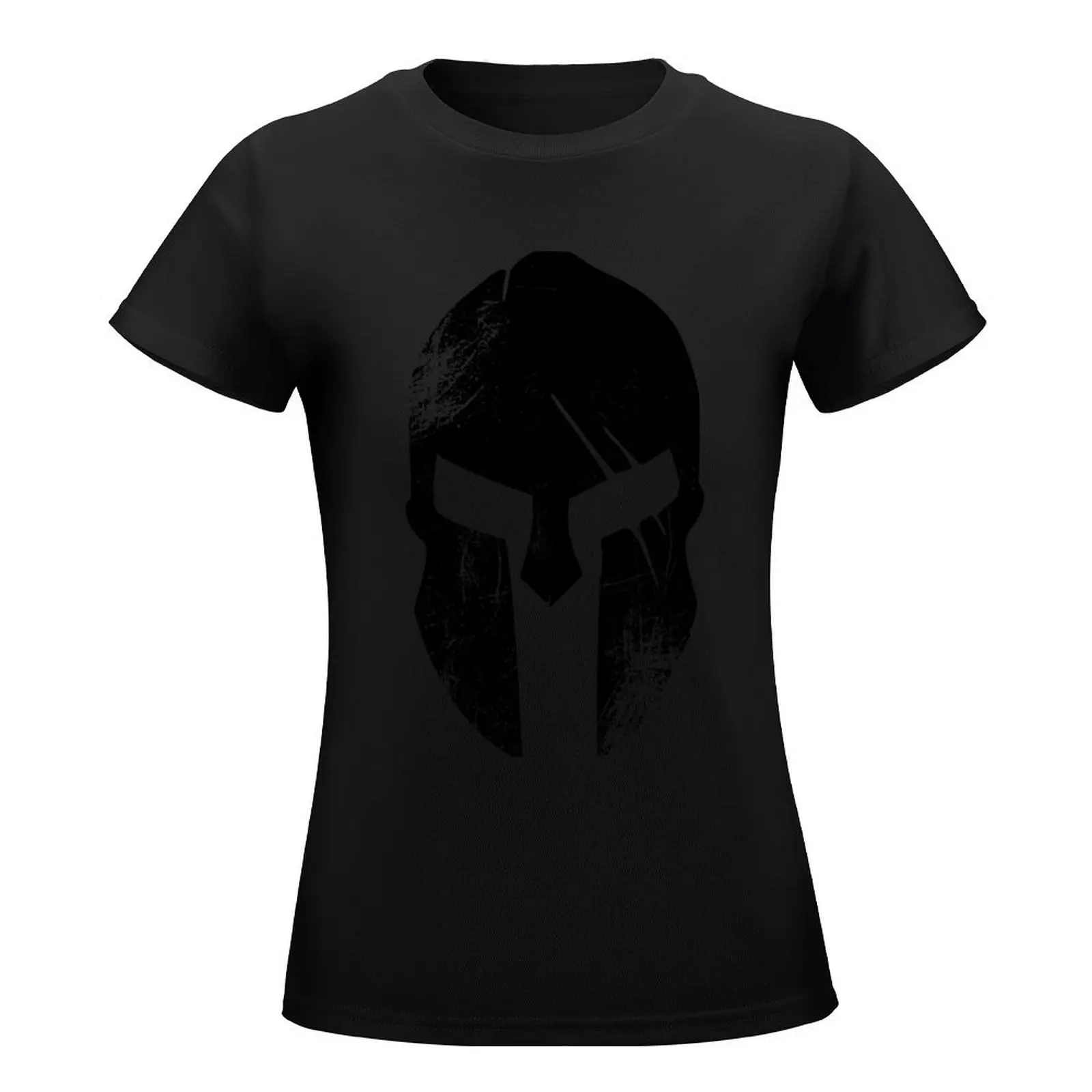 Kopie von Spartan Helmet T-Shirt hippie clothes Short sleeve tee workout shirts for Women loose fit