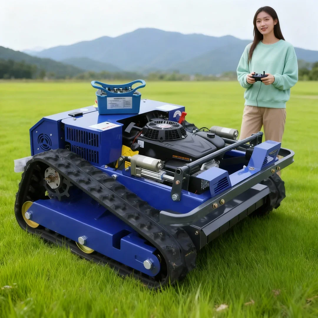 

Customized Brand New Upgraded Remote Control Lawn Mower With A Longer Distance For Home Use