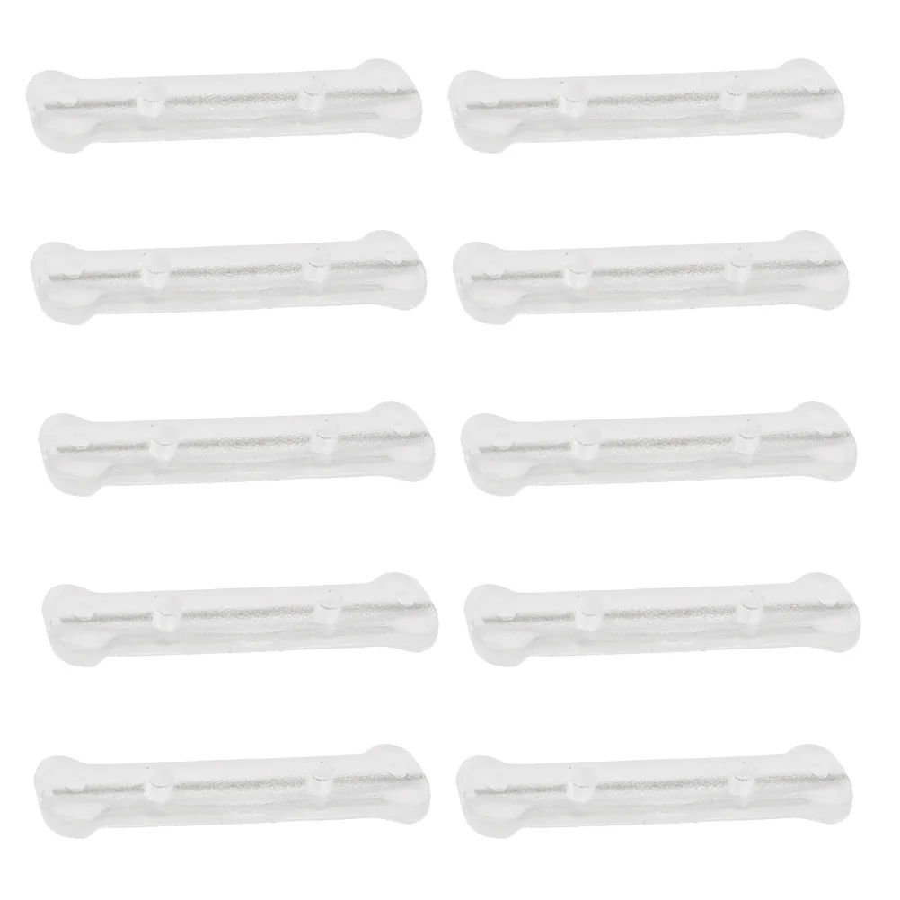 10 個のチタン合金シリコーン陥入爪矯正器再利用可能な耐摩耗性ネイルツール毎日の家庭用フットケア