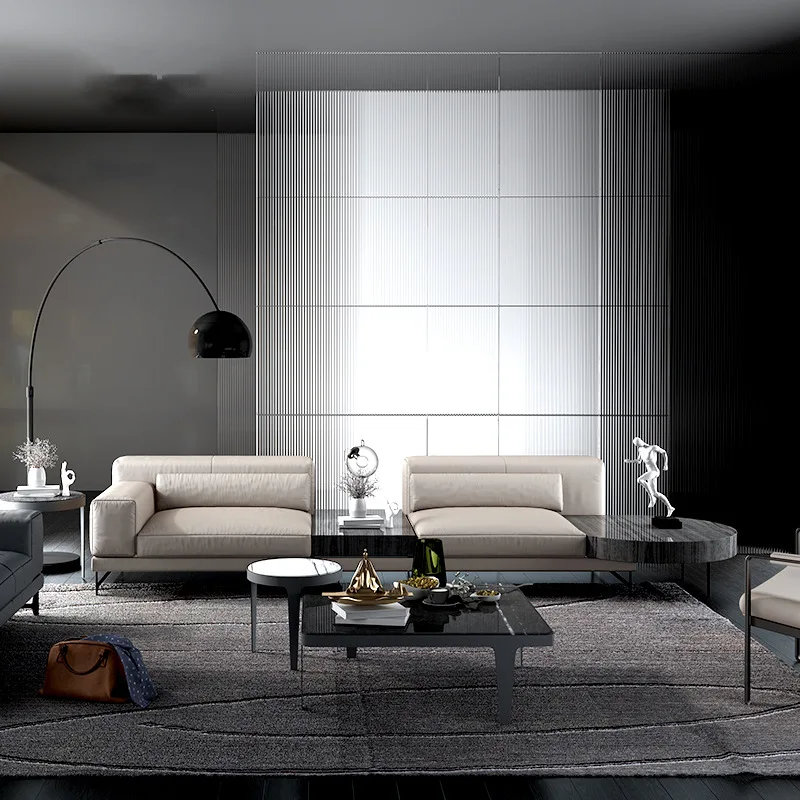 Italienisches Villa-Wohnzimmer-Daunensofa