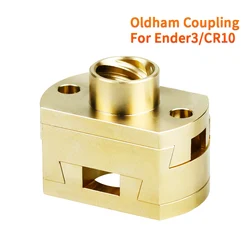 Creativity Oldham Coupling Ender 3 V2 CR10 CR10S Pro T8 Screw Coupler Z-Axis 8mm Brass Lead Screw Hot Bed for 3D Printer Parts