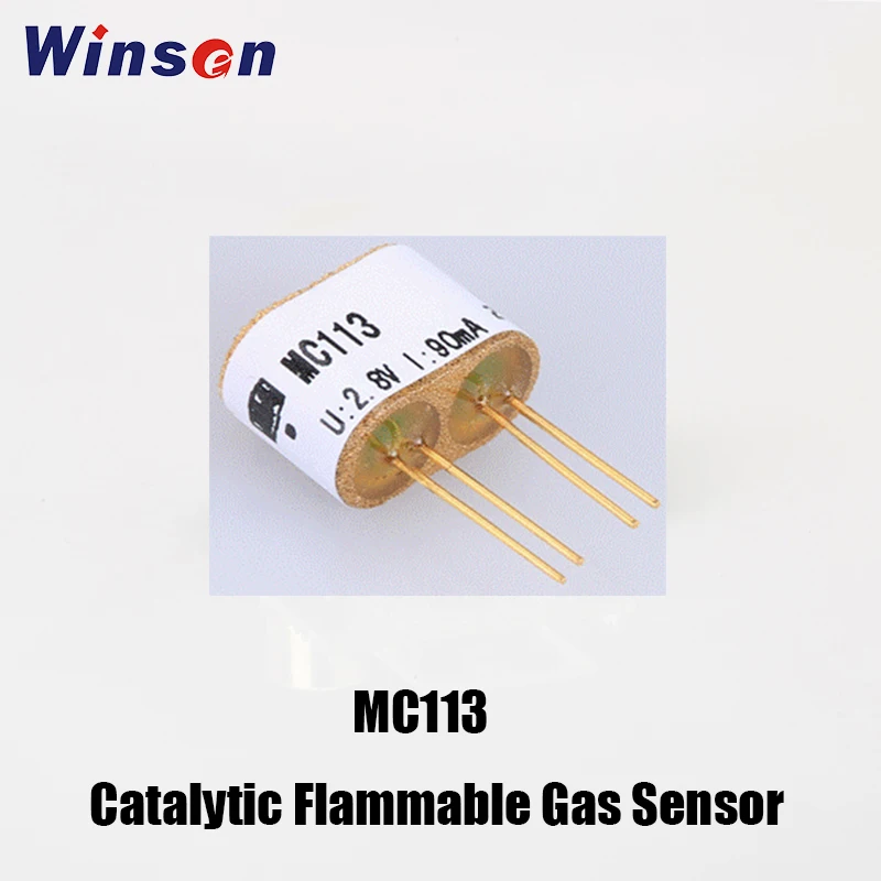 10pcs Winsen MC112/MC112C/MC113/MC113C/MC114/MC114C /MC115 Catalytic Flammable Gas Sensor Long Lifespan, Low Cost