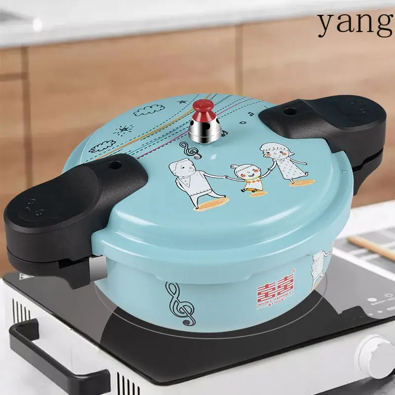 LMM micro pressure cooker double household induction cooker universal multi-specification small pressure cooker