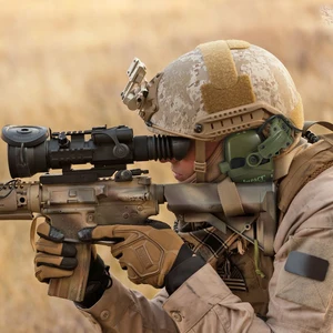 Impact Sport Electronic Shooting Headset, Capacete montado Ver, Captador de caça, Redução de ruído, Proteção auditiva 8 principais vendas abafador auricular eletrônico - №8