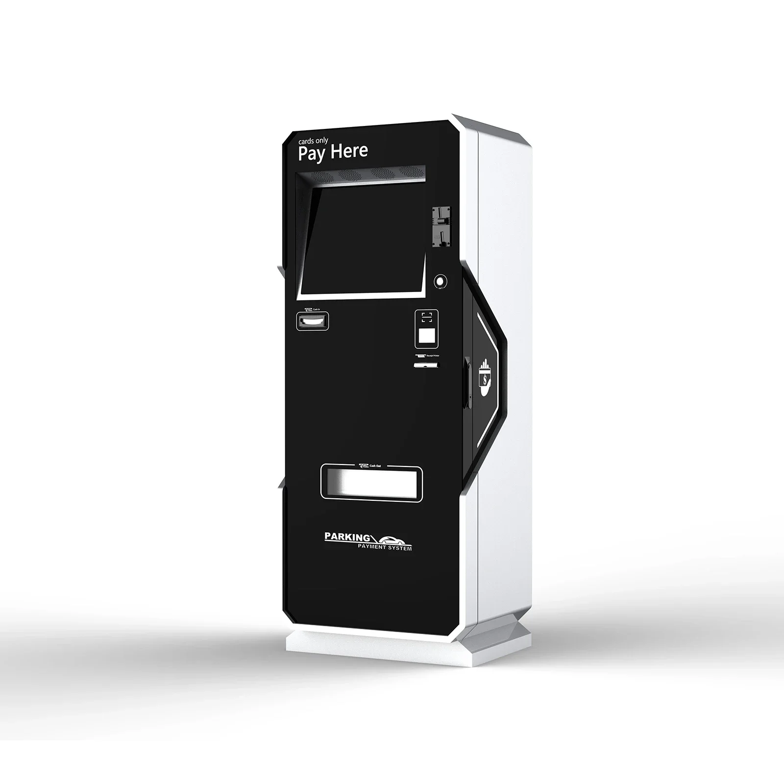 يتميز حل إدارة مواقف السيارات Tengda مع موزع التذاكر الأوتوماتيكي ونظام التعرف على لوحة الترخيص