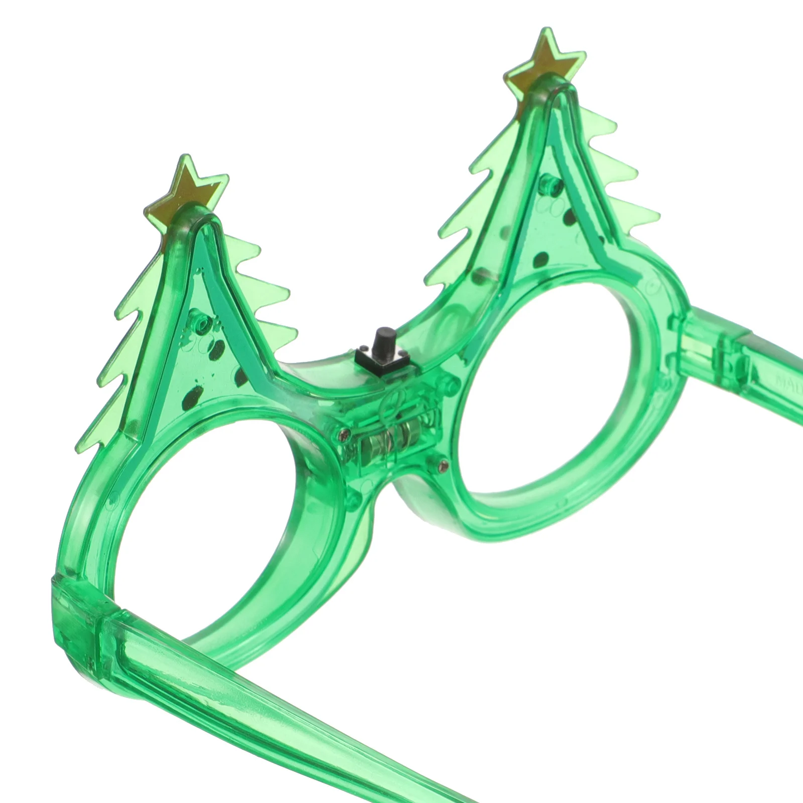 

Christmas Tree Light Up Glasses Flashing Sunglasses Xmas Party Supplies Booth Props Christmas Tree Glasses