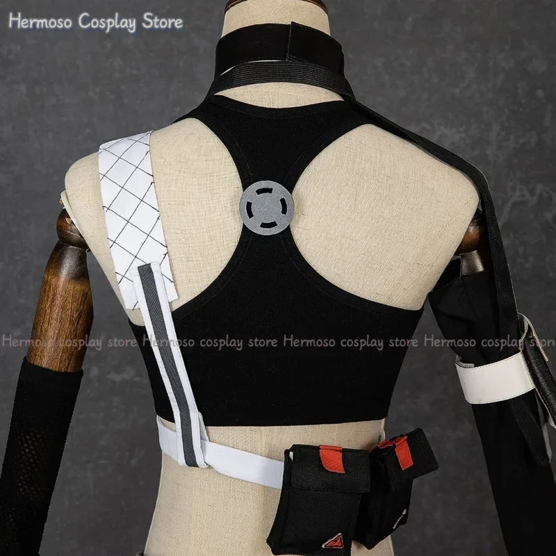 EE01 Zenless منطقة صفر غريس هوارد تأثيري حلي وسيم موحدة هالوين حفلة كرنفال لعب الأدوار الزي المرأة Convent & 0Ww