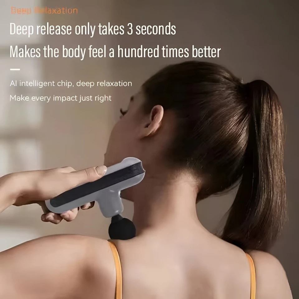 

Портативный массажер для мышц Muli-gear, релаксационная фасция, фитнес-оборудование для тела, шеи, спины и лица, массажный пистолет