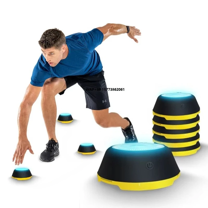 New Portable Reaction Training Light with APP Control Multi Models for Boxing Soccer Training Physical Reaction Training Lamp