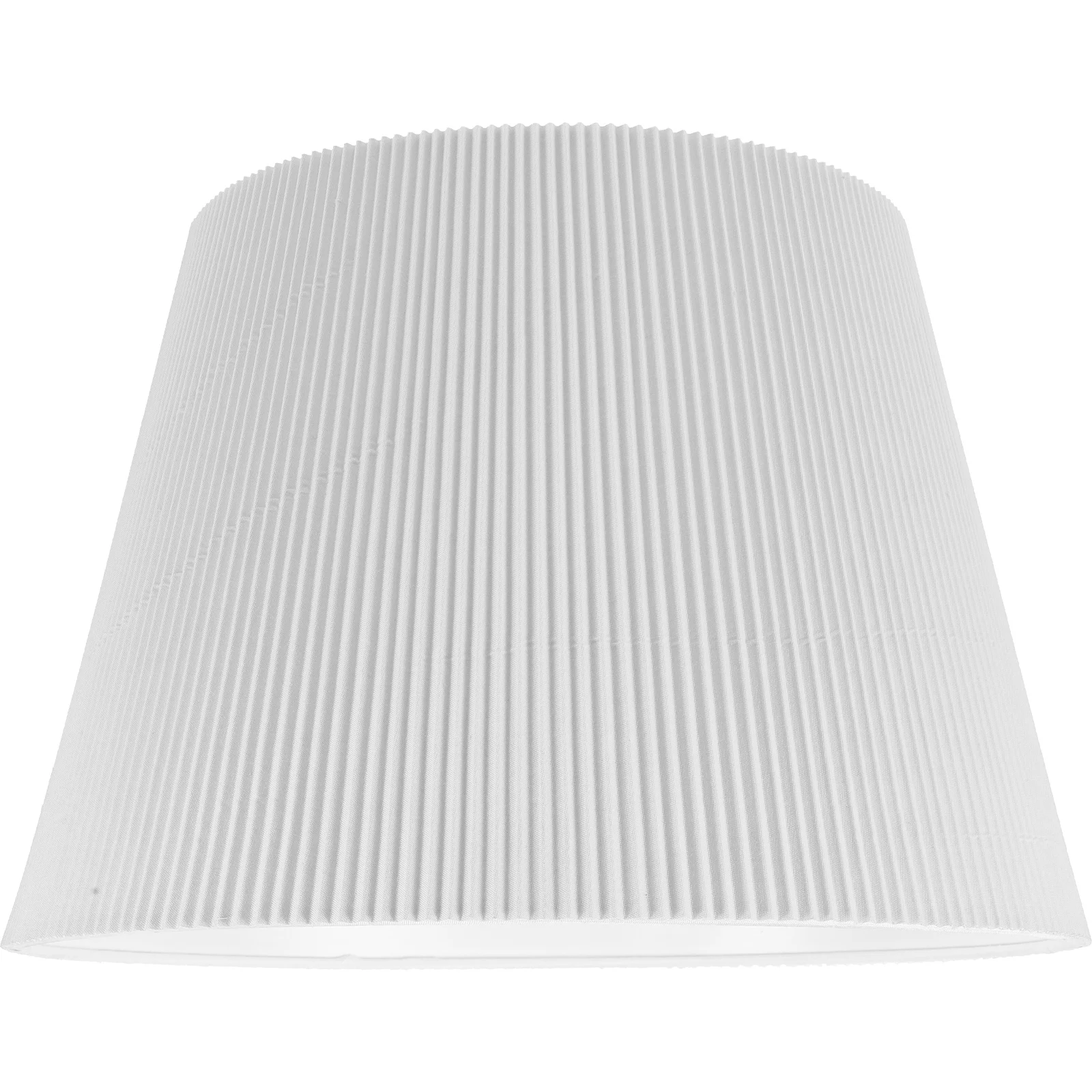 

Elegant Fabric Lampshade White Cloth Shade for Desk Floor Bedside Table Lamps Replacement Large Retro Decorative Soft Light