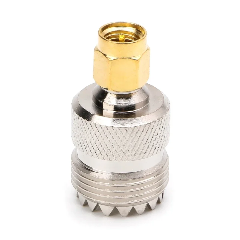 Escam Hot Sale UHF Female To SMA Male Plug Konektor Coaxial Adaptor