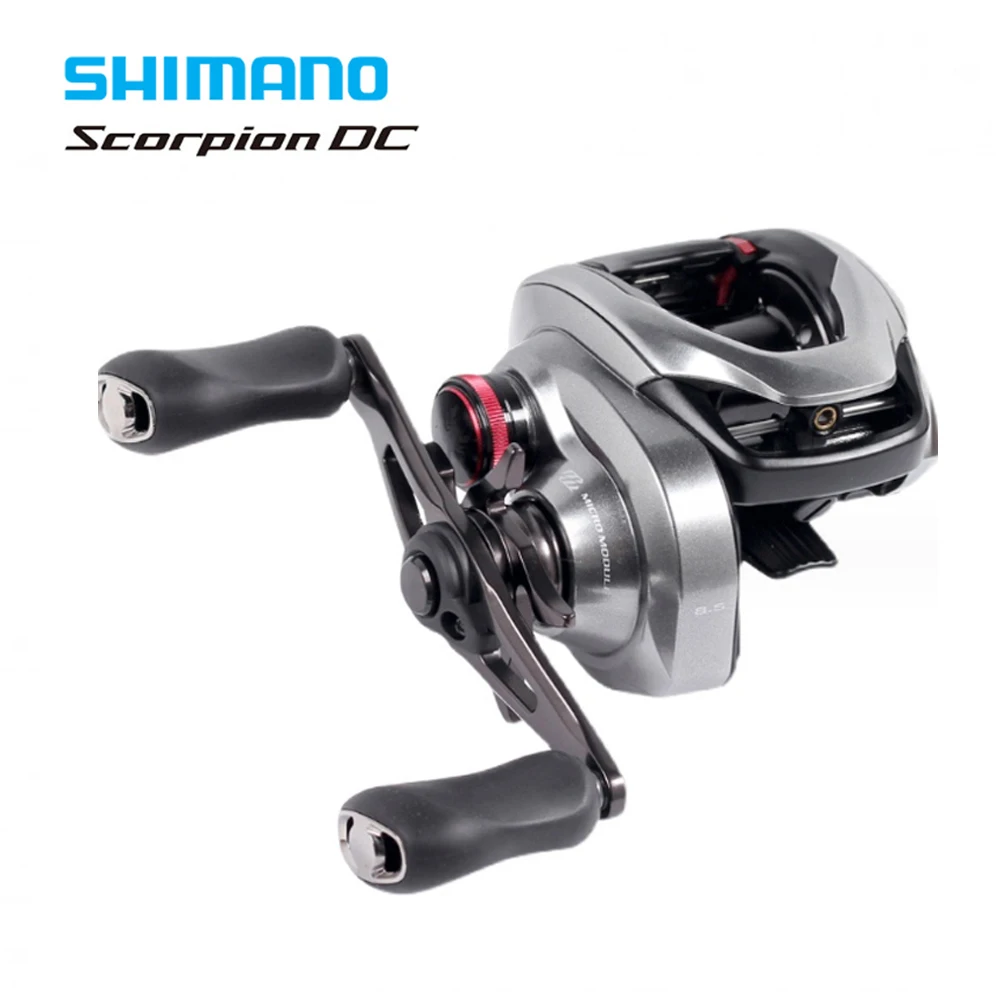 SHIMANO 2021 Original Scorpion DC Baitcasting Fishing Reel 6.2-8.5  Micromodule Gear Hagane Body S3D MGL Spo - AliExpress 18