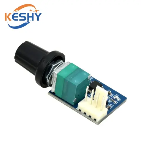 팬 거버너 PWM 속도 컨트롤러 12V 단일 채널 4핀 컴퓨터 케이스 팬용 저전력 음소거