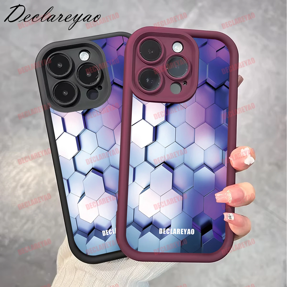 DECLAREYAO حافظة رفيعة من مادة البولي يوريثان الحراري الناعمة لهاتف Google Pixel 8A 7 9 Pro XL مقاومة للصدمات #5