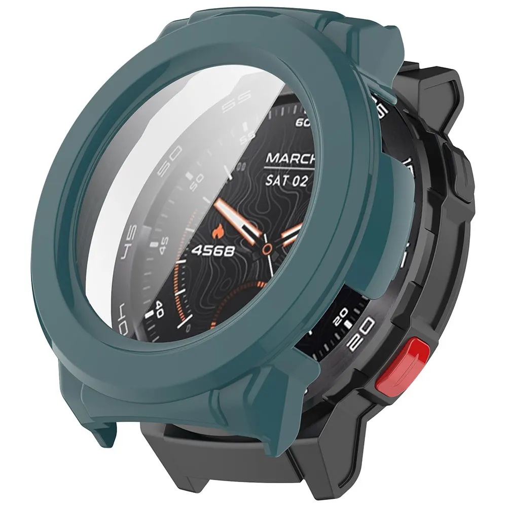 PC Watch Case + Glass Film For Mibro Gs pro Screen Anti-scratch Protector Cover With Tempered Glass Frame For Mibro Gs pro Cases view 3