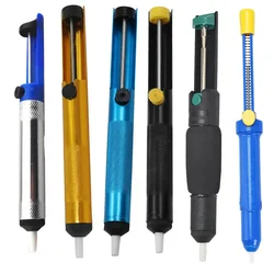 Aluminum Metal Desoldering Pump Suction Tin Gun Solder Sucker Pen Vacuum Soldering Removal Tool Iron Desolder Hand Welding Tool