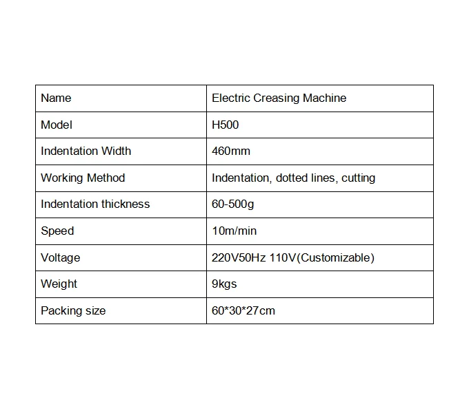 A3 A4 Office Desktop Electric Paper Creasing Machine