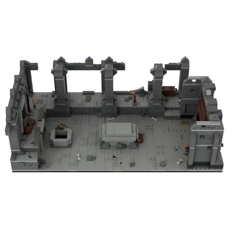 Ring Movie Model Moc Building Bricks Terrifying Mining Tombs Technology Modular Blocks Gifts  Toys DIY Sets AssemblyChristmas