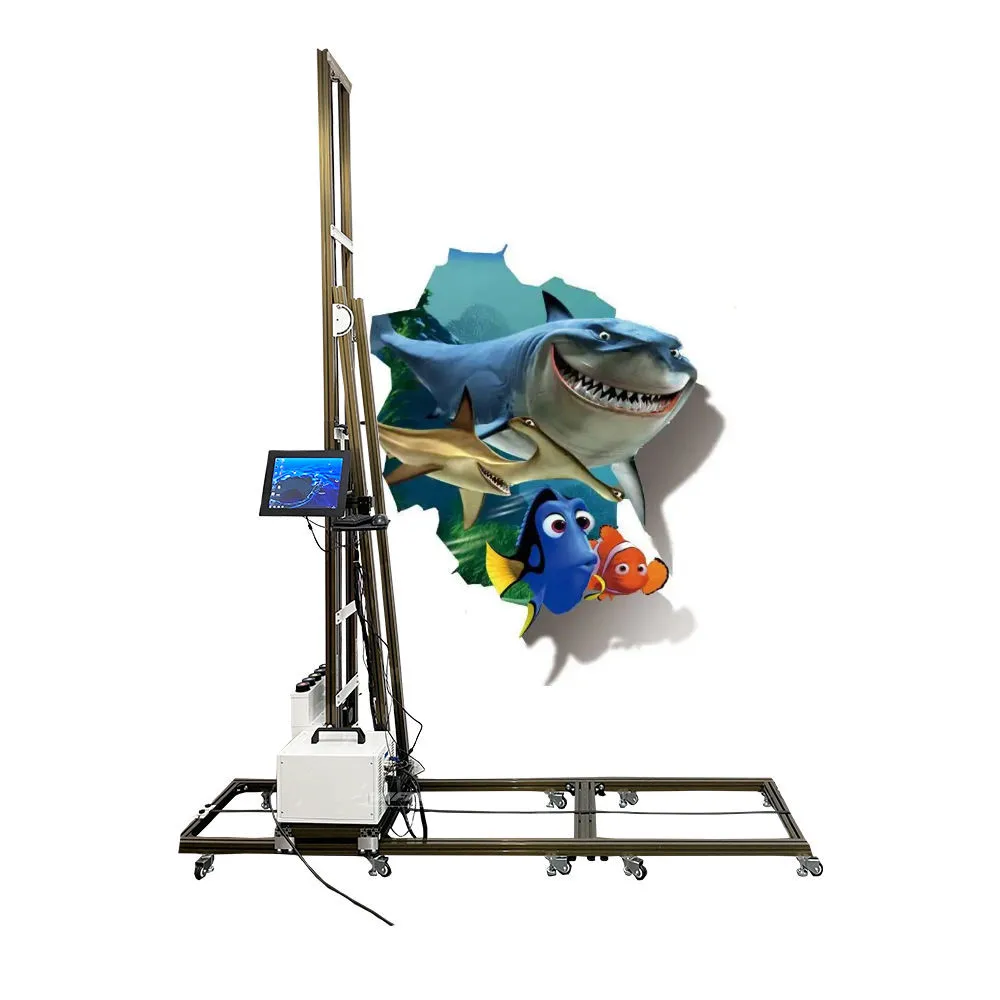 New Products Price Machine Printing On Wall UV Wall Printing Machine Painting 3D Automatic Vertical Wall Printer