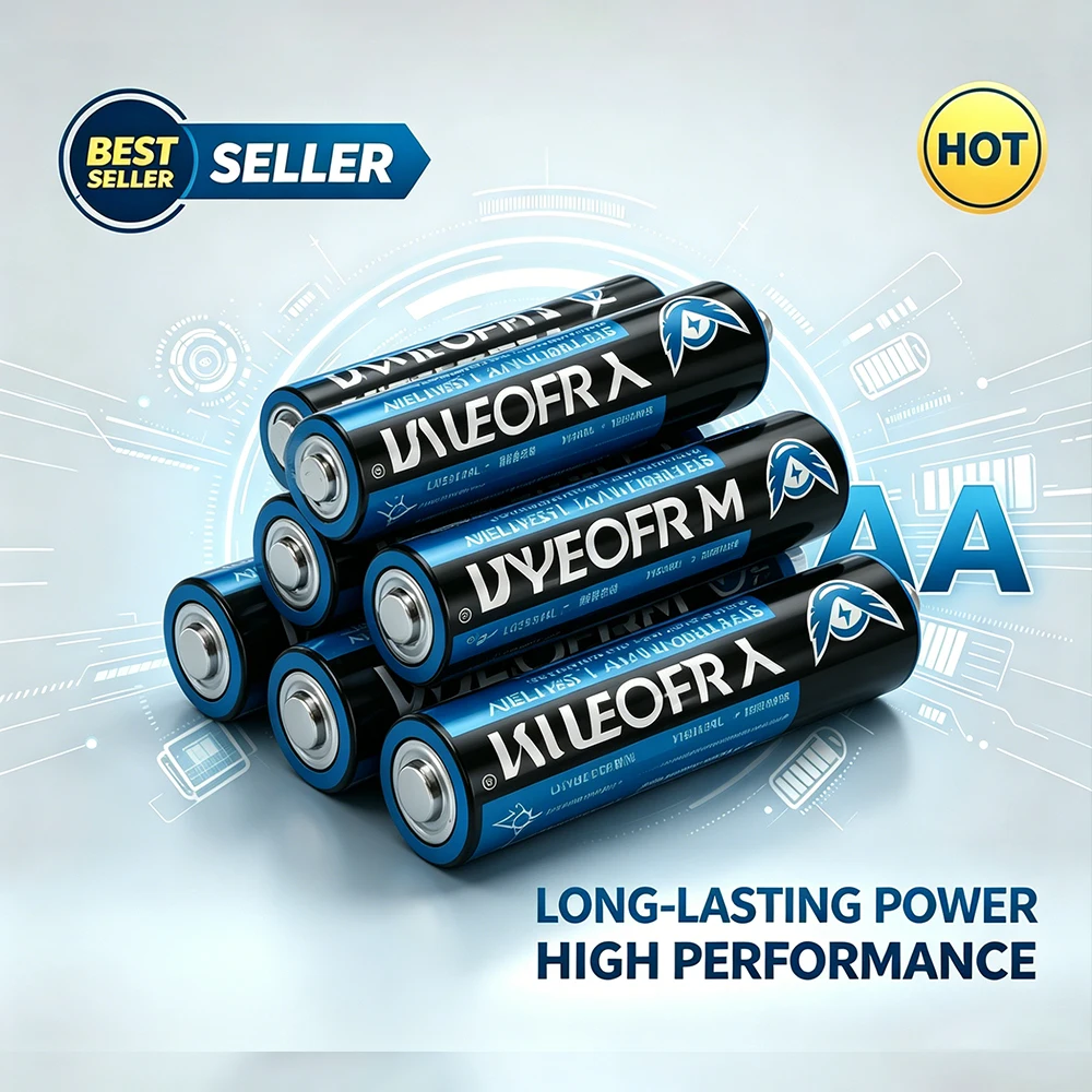 1.5V AA AAA Heavy Duty Disposable Batteries Long Lasting High Performance Alkaline Replacement Battery For Remote Control Toys F