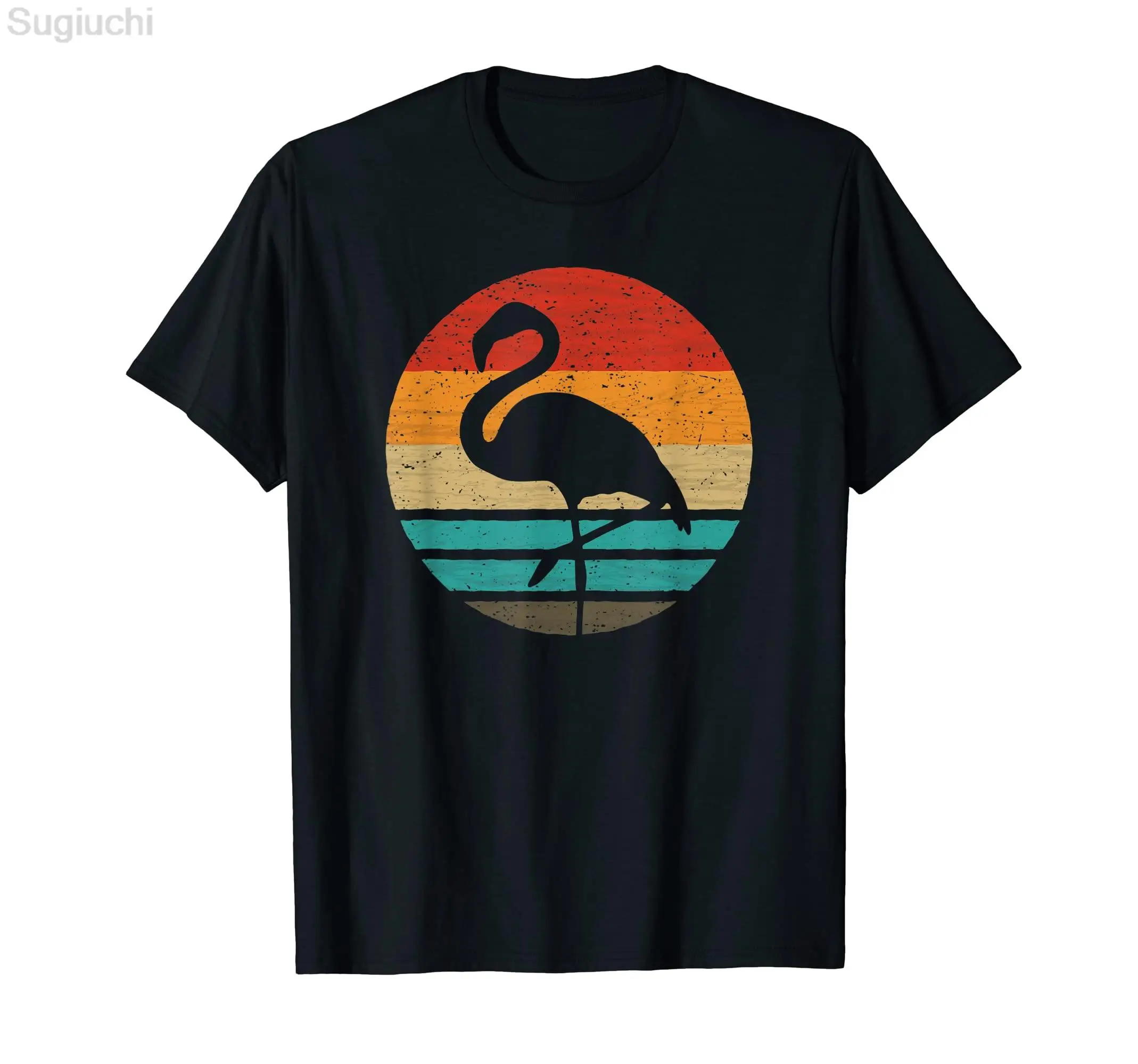 100% Cotton Dabbing Flamingo Wearing Sunglasses Dab Dance T-Shirt Graphic Harajuku Fashion Tee T Shirt XS-5XL
