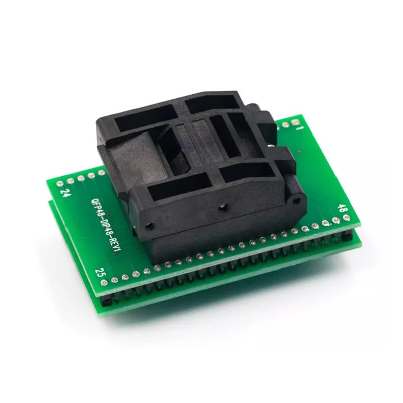 QFP48 to DIP48 IC Test Socket 0.5mm Picth /LQFP48 tO DIP48 Programming Adapter / TQFP48 to DIP48Adapter view 3