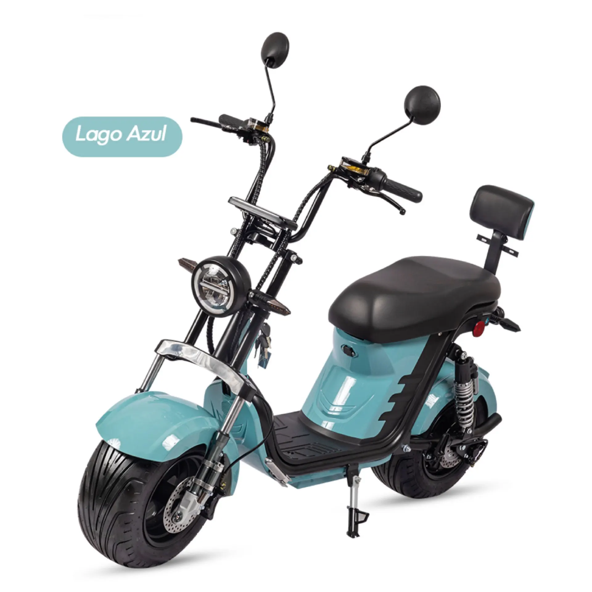 Fat Tire for Scooter Citycoco 2Wheel Tricycle Eec 800w Best Electric Motorcycle off Road Sport Cross Integrated Battery